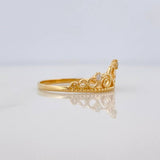 Anillo Corona 15´S 1.65 g / T6 3/4 Oro Amarillo 18K