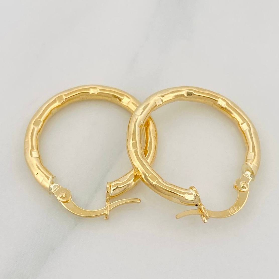Candongas Val 2.15 g / 2.5 cm Oro Amarillo 18K