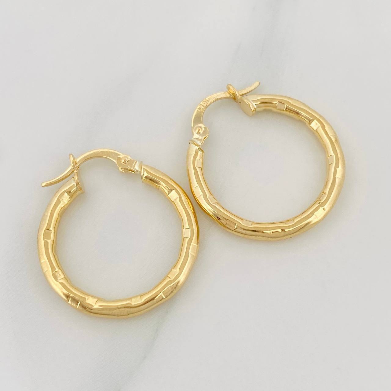 Candongas Val 2.15 g / 2.5 cm Oro Amarillo 18K