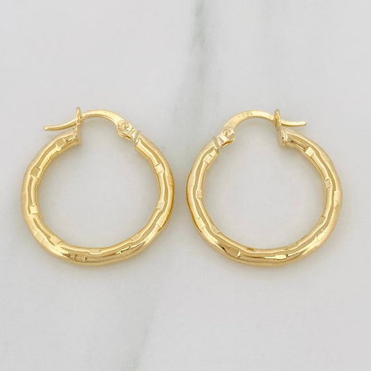 Candongas Val 2.15 g / 2.5 cm Oro Amarillo 18K
