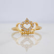 Anillo Corona 1.65 g / T6 Oro Amarillo 18K