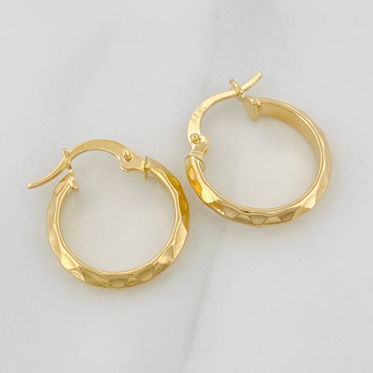 Candongas Rus 1.45 g / 1.8 cm Oro Amarillo 18K