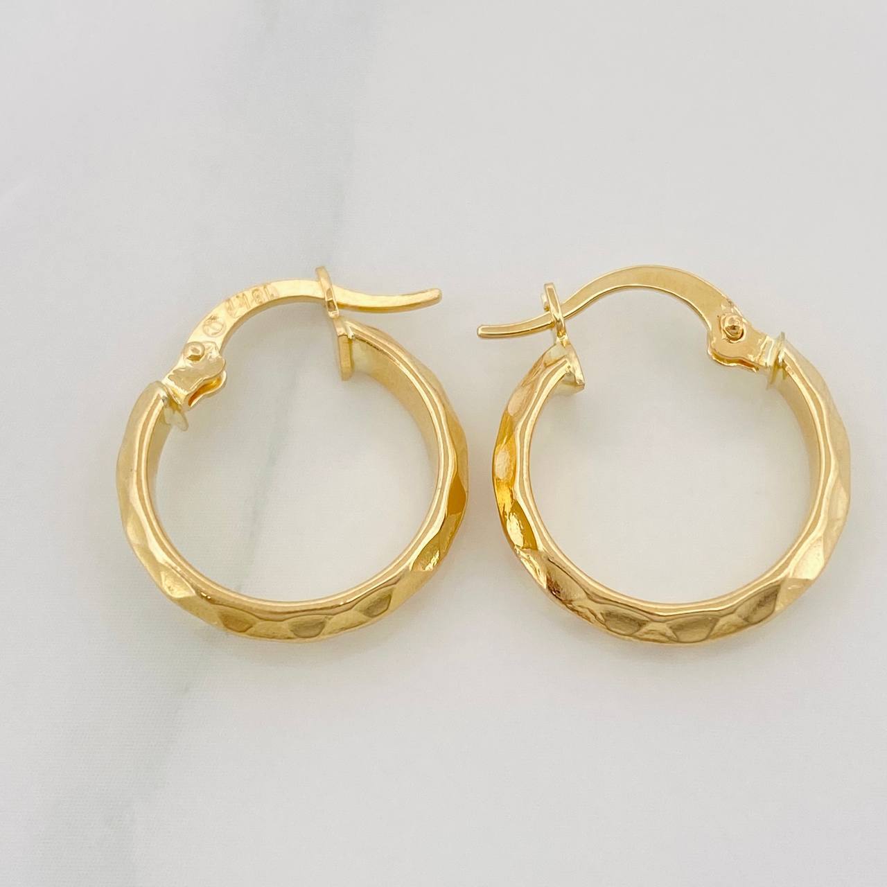 Candongas Rus 1.45 g / 1.8 cm Oro Amarillo 18K