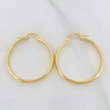 Candongas Mary 1.85 g / 2.8 cm Oro Amarillo 18K