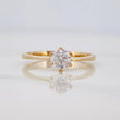 Anillo Solitario 2.2 g / T5 1/4 Oro Amarillo 18K