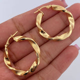 Candongas Nico 4.3gr / 3cm / Oro Amarillo 18K &