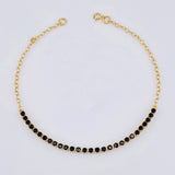 Pulso Modulable Tenis 2.15 g / 19 cm - 17 cm / 2,1 mm Oro Amarillo 18K