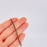 Pulso Modulable Tenis 2.9 g / 19 cm - 17 cm / 2,2 mm Oro Amarillo 18K