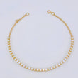 Pulso Modulable Tenis 2.25 g / 19 cm - 17 cm / 2,1 mm Oro Amarillo 18K