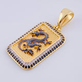 Dije Marco Dragón Oriental 6.35 g / 3.8 cm Oro Amarillo 18K