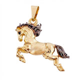 Dije Caballo 3.65 g / 3.3 cm Oro Amarillo 18K