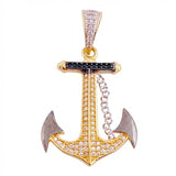 Dije Ancla 4.2 g / 3.8 cm Oro Amarillo 18K