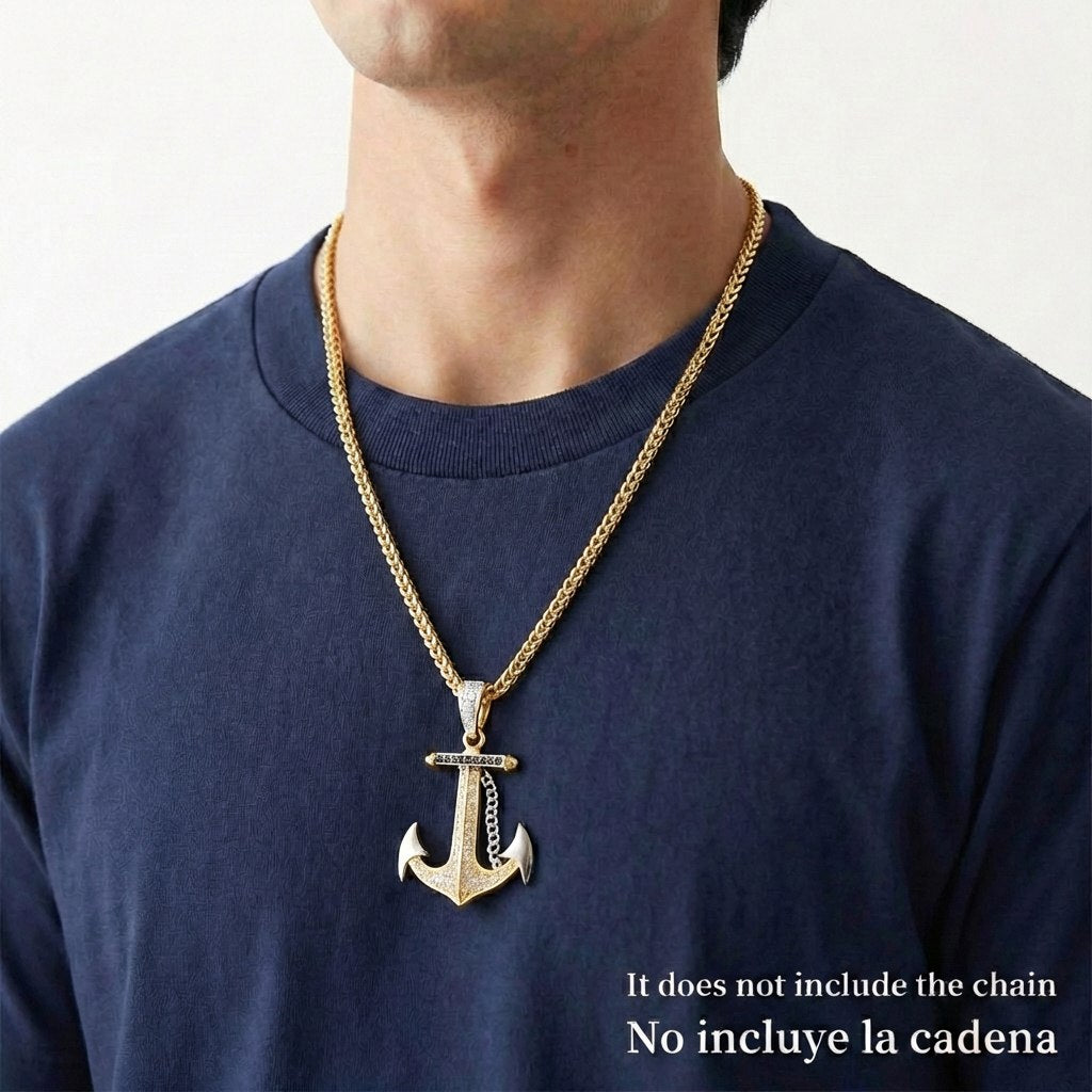 Dije Ancla 4.2 g / 3.8 cm Oro Amarillo 18K