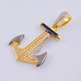 Dije Ancla 4.2 g / 3.8 cm Oro Amarillo 18K