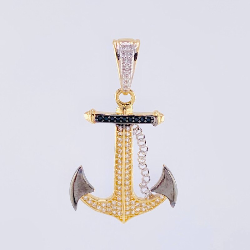 Dije Ancla 4.2 g / 3.8 cm Oro Amarillo 18K