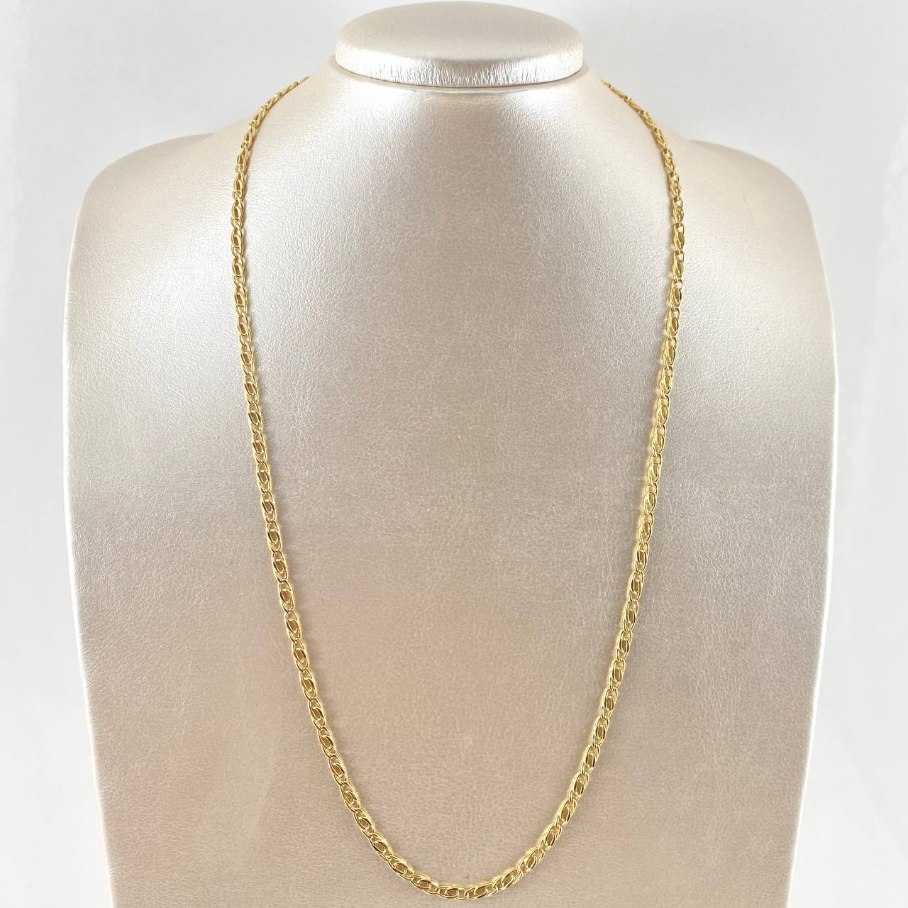 Cadena Garibaldi 7.65gr / 60cm / 3.4mm Oro Amarillo +3 18K
