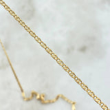 Cadena Garibaldi 3.1gr / 60cm / +3 Oro 18K *