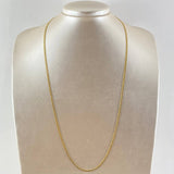 Cadena Garibaldi 3.3gr / 60cm / 2.3mm Oro Amarillo +3 18K ©