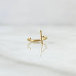 Piercing Earcuff Simulador 0.3 g / 1 cm Oro Amarillo 18K