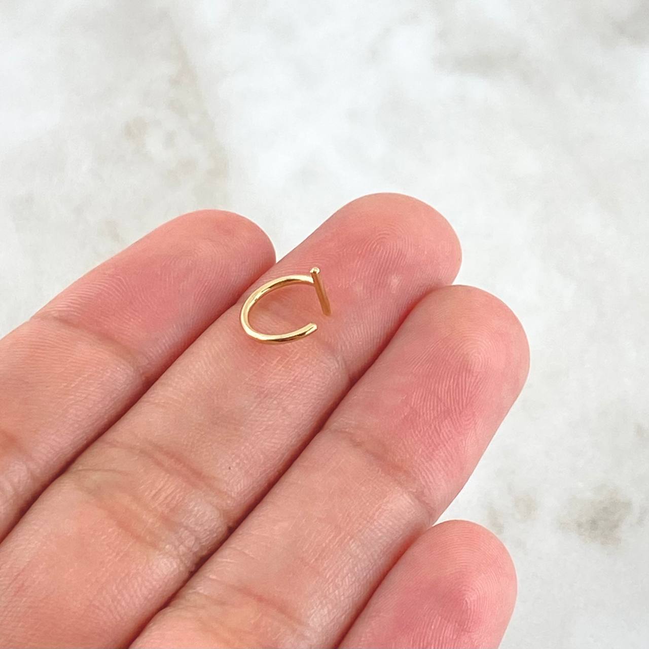 Piercing Earcuff Simulador 0.3gr / 1cm / Nac.Esp.Oro 18K ©