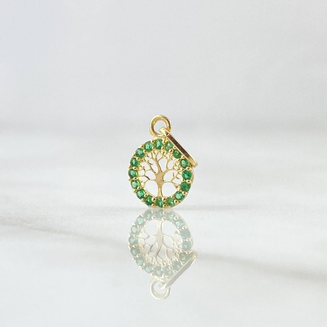 Dije Arbol De La Vida 0.3gr / 1.4cm / Oro Amarillo 18K ©