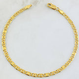 Pulso Plano 6gr / 22cm / Oro Amarillo +3 18K