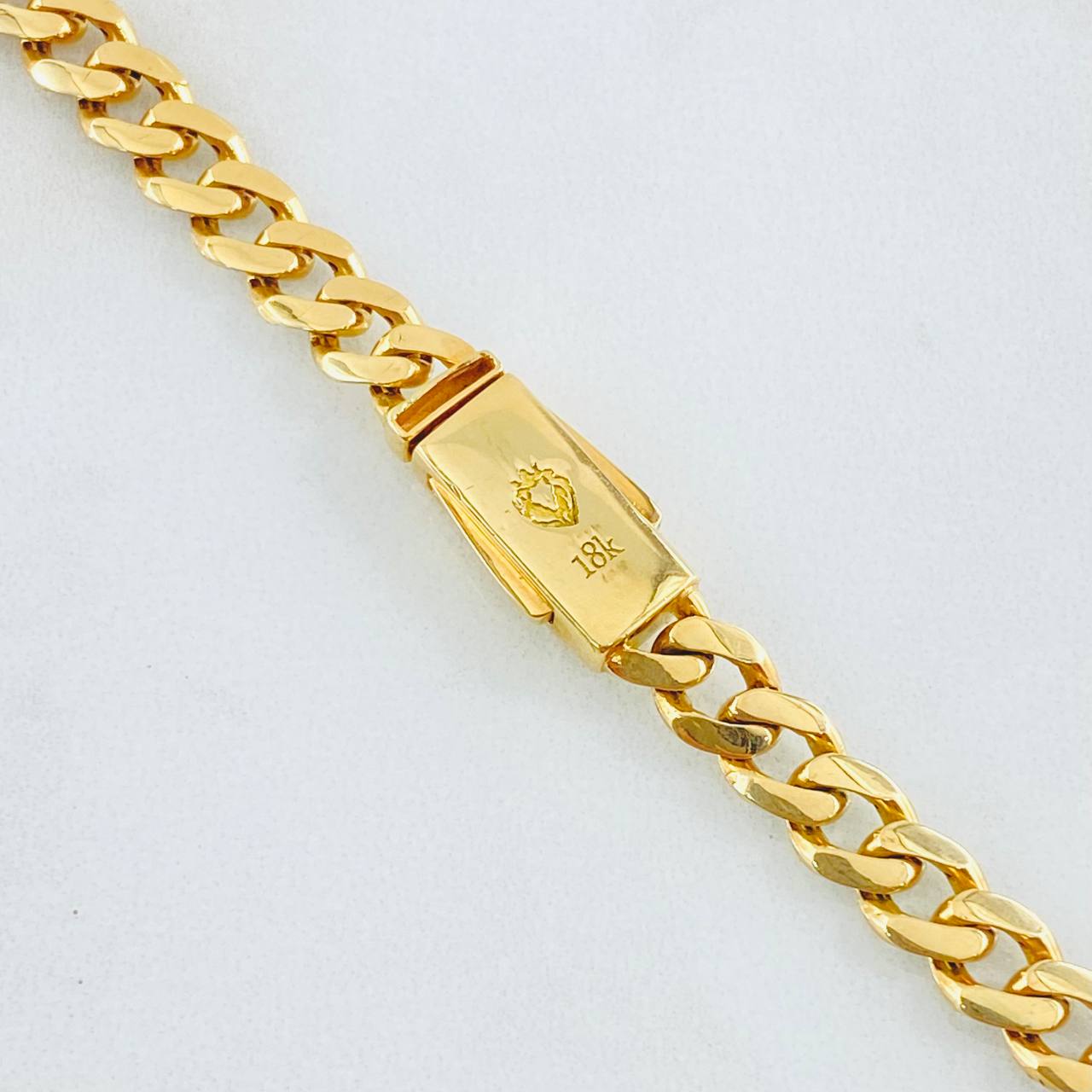 Cadena Cubana 21.55gr / 60cm / Oro Amarillo Nac.Esp. 18K