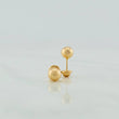 Topos Bola 0.7gr / 6mm Oro Amarillo 18K %