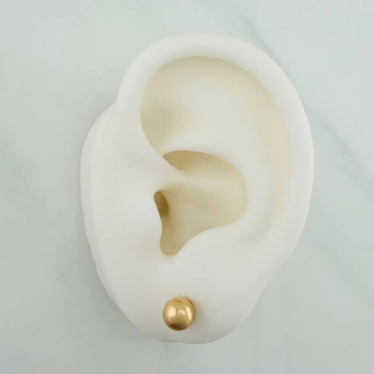 Topos Bola 0.7gr / 6mm Lisa Oro Amarillo 18K