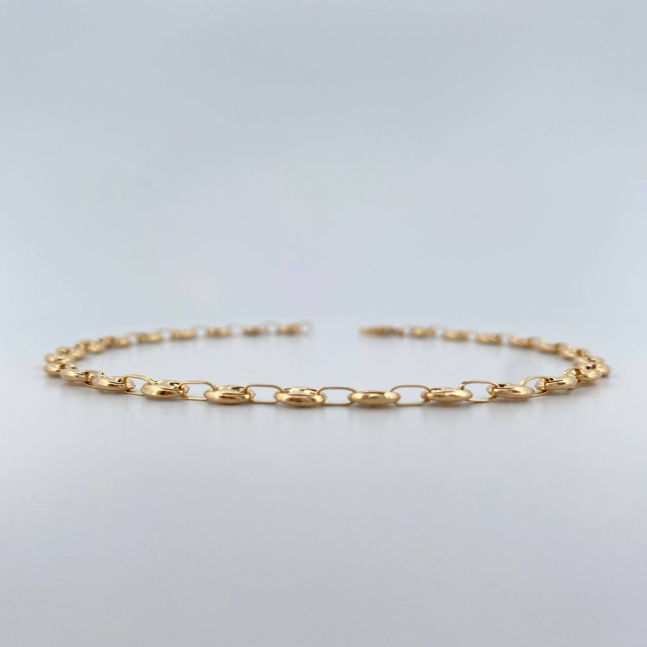 Pulso GC 2.85gr / 19.1cm / 4mm Oro Amarillo 18K &