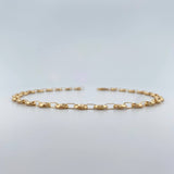 Pulso GC 3.5gr / 18.7cm / 5mm Oro Amarillo 18K &