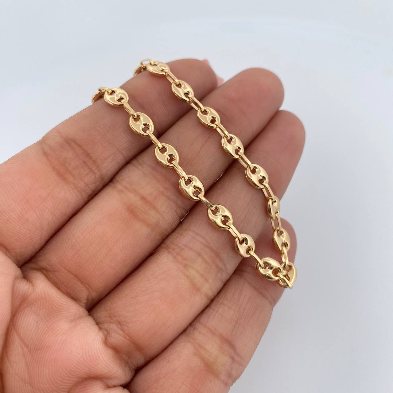 Pulso GC 3.4gr / 20.4cm / 4mm Oro Amarillo 18K &