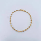 Tobillera GC 3.05gr / 25cm / 3mm Oro Amarillo 18K &