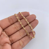 Tobillera GC 3.05gr / 25cm / 3mm Oro Amarillo 18K &