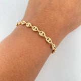Pulso GC 3.4gr / 20.4cm / 4mm Oro Amarillo 18K &