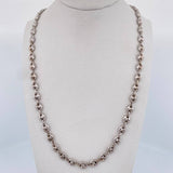Cadena GC 15gr / 61.8cm / 5mm Oro Blanco 18K &