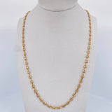 Cadena GC 6.45gr / 46.3cm / 4mm Oro Amarillo 18K &