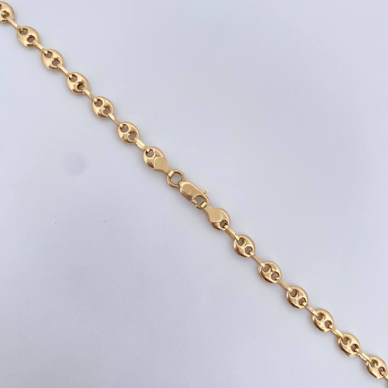Cadena GC 6.45gr / 46.3cm / 4mm Oro Amarillo 18K &