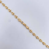Cadena GC 6.45gr / 46.3cm / 4mm Oro Amarillo 18K &