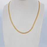 Cadena Cubana 4.35gr / 50cm / +0Oro 18K $