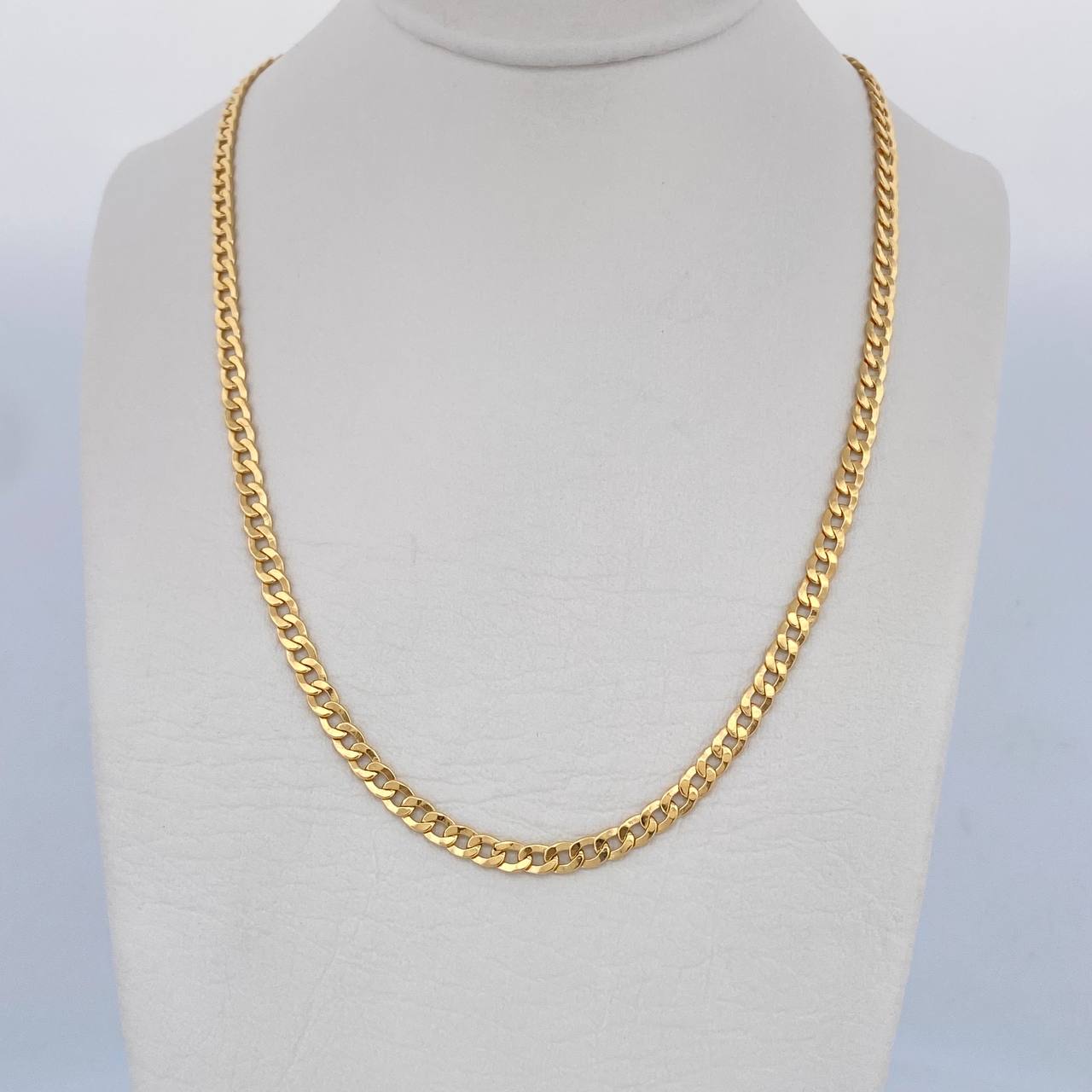 Cadena Cubana 7gr / 61cm / Oro 18K $
