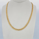 Cadena Cubana 12gr / 70.8cm / +0 Oro 18K &