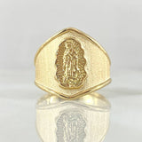 Anillo Virgen Guadalupe 1.95gr / T8 1/4 / Oro 18K *