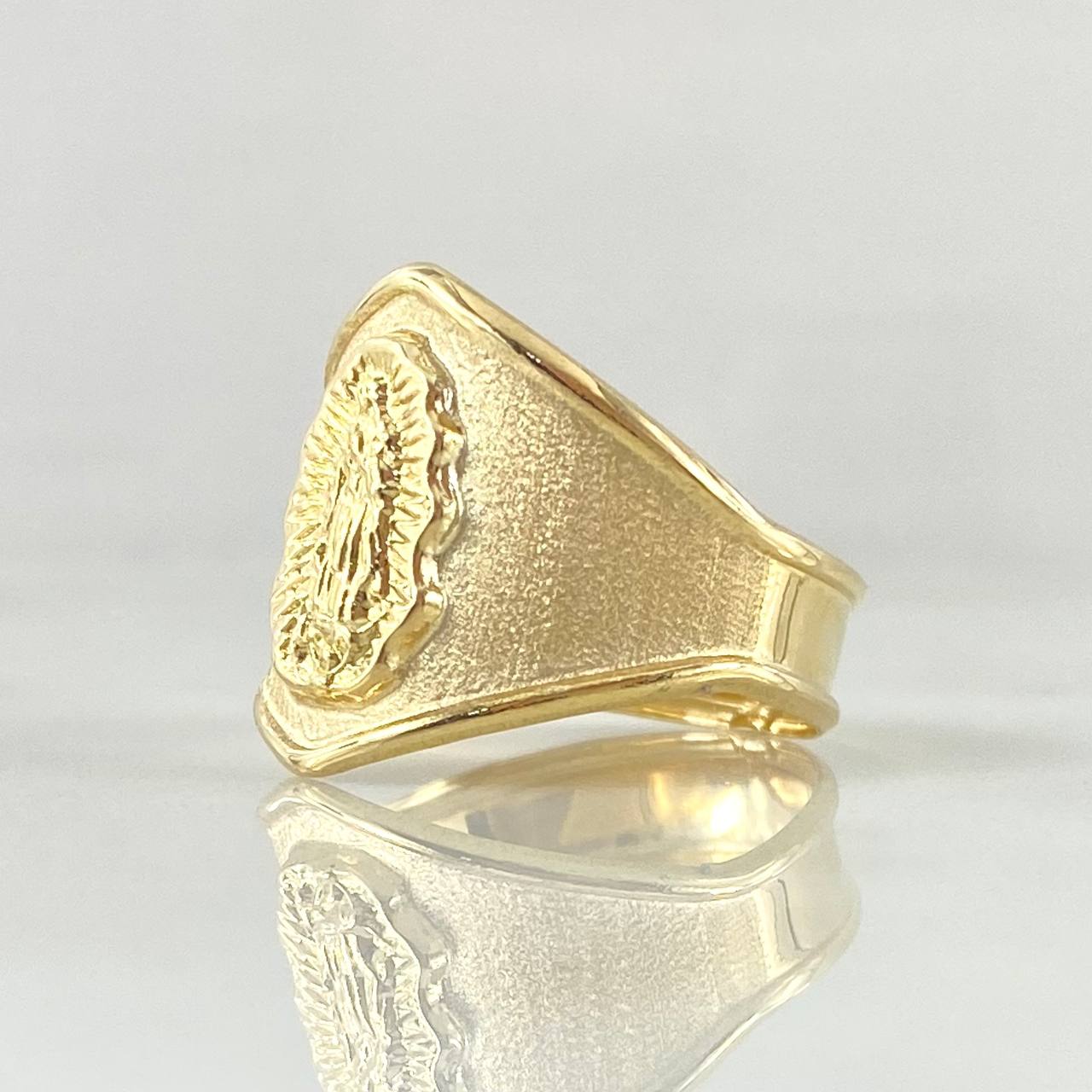 Anillo Virgen Guadalupe 1.95gr / T8 1/4 / Oro 18K *
