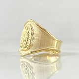 Anillo Virgen de Guadalupe 2gr / T6 1/2 / Oro 18K ©
