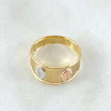 Anillo Grano Café 1.6gr / T7 / Oro 18K ©