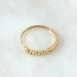 Anillo Amor 1.6gr / T8 1/4 / Oro 18K ©