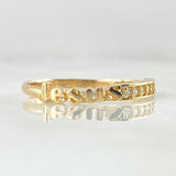 Anillo Jesus 1.45gr / T6 1/4 / Oro 18K ©
