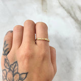 Anillo Jesus 1.45gr / T6 1/4 / Oro 18K ©