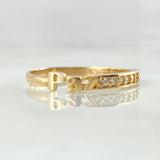 Anillo Paz 1.4gr / T6 1/4 / Oro 18K ©